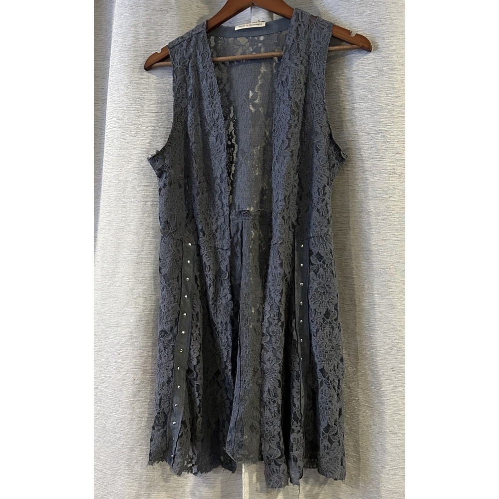 Voice Of California Floral Lace Cardigan Size‎ Small Boho Festival